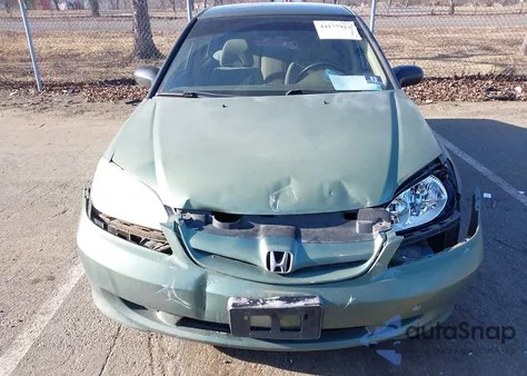 2004 Honda Civic Lx from USA, damaged, VIN 2HGES16584H563048